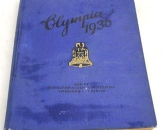 1068 - 1936 Olympics "Nazi" Germany printed book
