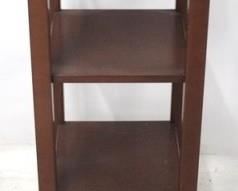 1548 - Marble top shelf stand 30 x 12 x 12
