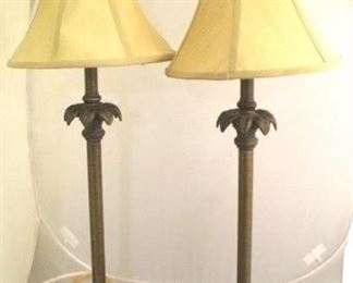 1622 - Pair matching buffet lamps 31"
