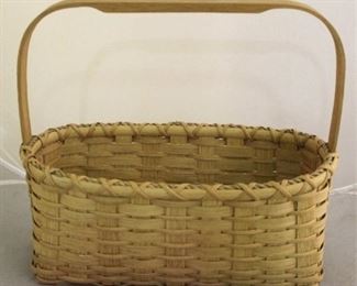 1698 - Danville, VA basket - signed Wright & dated 2014 13 x 12 x 7
