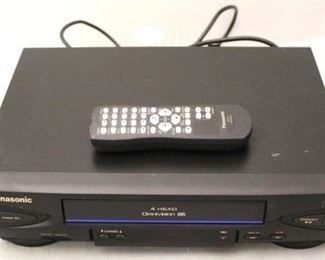 5014 - Panasonic VCR w/ remote

