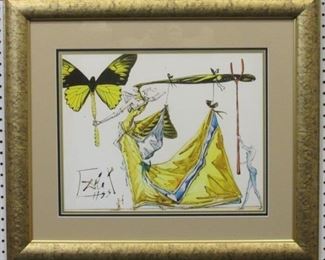 9015 - The Women of the Future giclee by Salvador Dali 28 x 24
