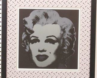 9018 - Marilyn Monroe giclee by Andy Warhol 22 x 22
