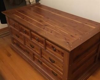 $275. Huge Cedar Chest 48” x 26” x 25”