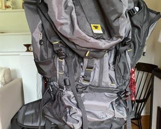Backpack with backboard, hip belt SOLD