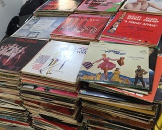 Huge selection of record albums - all genres, classical, modern and rock n roll.