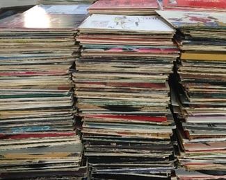 Thousands of record albums!