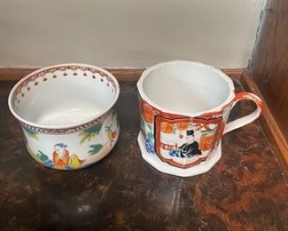 Asian bowl and cup.