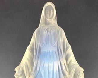 Etling France Opalescent Madonna Figure - Lot 86