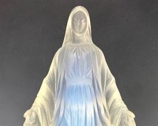 Etling France Opalescent Madonna Figure - Lot 86