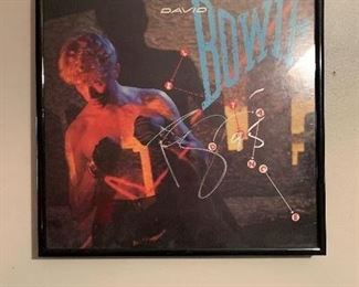 Signed David Bowie album with coa
$1000 , will accept silent bids