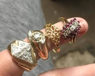 Gold and Diamond Jewelry