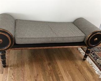 cushioned bench 
