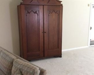 Large antique armoire