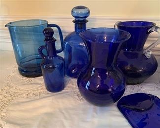 Cobalt Blue Glass