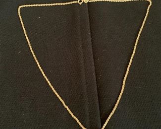 18k gold Necklace