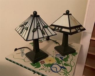 Mini Lamps, Tiffany Style
