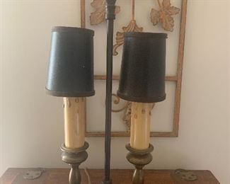 NICE SELECTION ANTIQUE LAMPS
