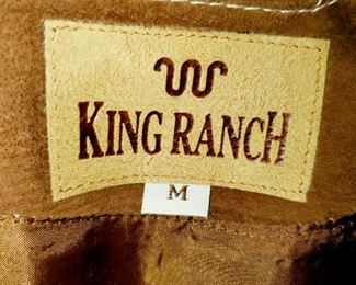 Vintage, Men's,  Suede jacket, King Ranch