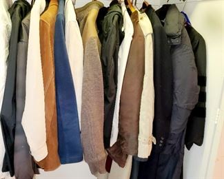 Men's coats, Men's jackets,  size M-L