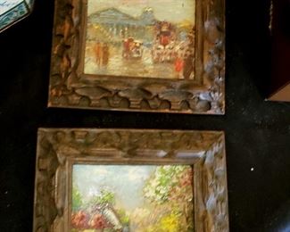 Small oil paintings 