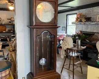 Vintage Mauthe German Grandfather Clock