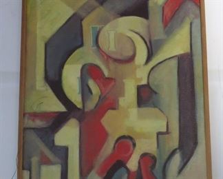 "Abstract" Original Oil by Paul Cooper