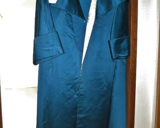 Fabulous Silk Ladies Evening Coat