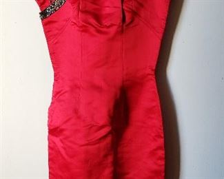 Vintage Silk Embroidered Mandarin "Cheongsam" Dress 