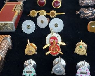 Collection of Vintage TWA Anniversary Tie Packs, some with Precious Gems; 