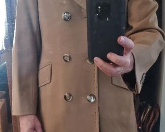 1970's Camel Hair Coat, all size 36 S