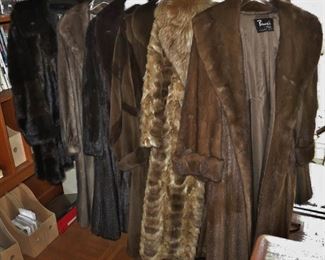 8 Ladies' Fur Coats!