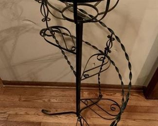 Iron Spiral 5 Tier Plant Stand