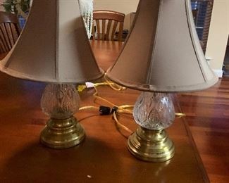 Captain’s Crystal Lamps
