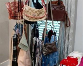 Purses, Scarves, Hats, and Caps