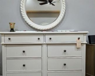 Liberty Furniture Harbor View Dresser and Mirror
