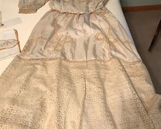 Here is another beautiful little vintage skirt and top.  So beautiful.