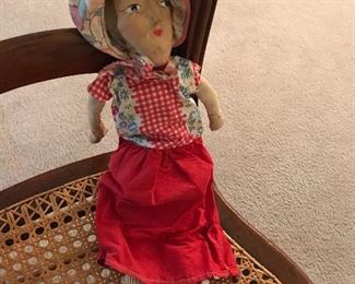 Unusual rag doll