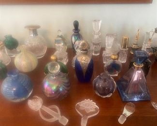 
Perfume bottle collection