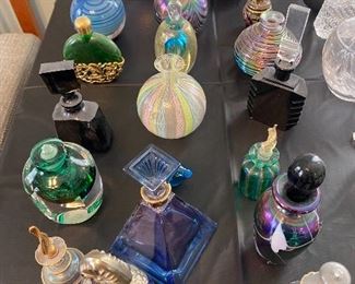 Perfume bottle collection