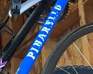 Bicycle titanium frame