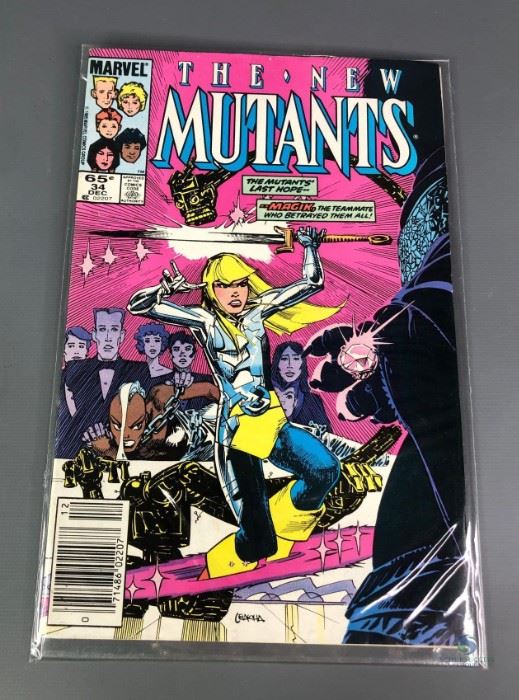 Marvel - The New Mutants, 1985, 34 Dec 