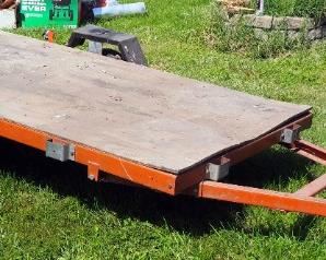 Custom Built 5' x 12' Single Axle Trailer