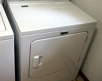 Maytag Centennial Electric Dryer, Model MEDC215EW1, 43" x 29" x 25.5"