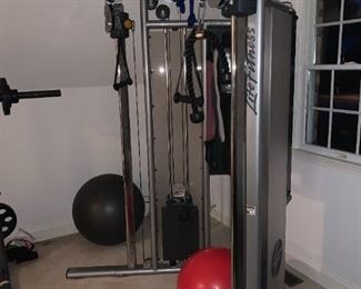 Complete home gym set up