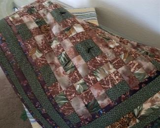 A very nice Handmade Quilt