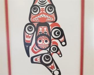 Alaskan 'Haida' Tribe Art by Bill Reid