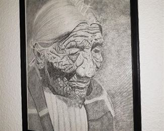 Framed Print 'Black Belly' by Anna Grosvenor