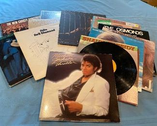 Eclectic Collection Michael Jackson LPs