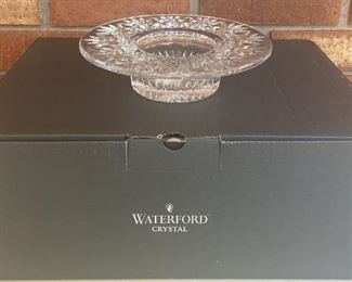 Waterford Crystal Bethany Candleholder With Original Box 